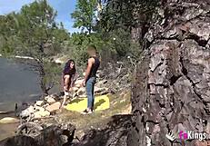 Noa bangs date guy outdoor doggystyle cowgirl bent over public