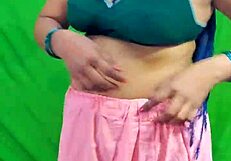 i... um, snuck video of indian bhabhi changing saree in bedroom y'know