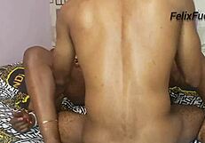 ebony skinny babe fucks stepbrother missionary pov homemade