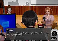 Headmaster's Femdom Fantasy Orgy with Shaved Pussies and Big Tits in Part 3!