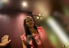 Johntronx's Petite Thai Girlfriend with Small Tits Rides Big Cock in Homemade Doggystyle Creampie