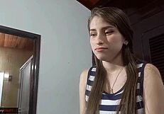 hey hermanastra alone in cabin we start touching excited till fucking hard