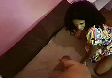 Stepdaughter sneaks in for midnight anal pounding?