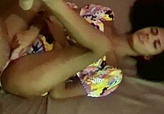 Stepdaughter sneaks in for midnight anal pounding?