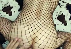 Very beautiful skinny wife in lingerie gets assfucked hardcore