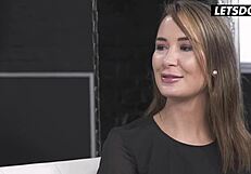 italian babe freya dee bent over assfucked hard by christian clay's monster cock to cumshot limit