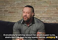 inked brunette cutie rides cowgirl then gets her shaved pussy licked and cummed on 😍💦