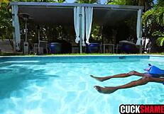 cuckold hubby hints at wife's secret craving for massive black cock thrill