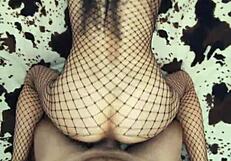 Very beautiful skinny wife in lingerie gets assfucked hardcore