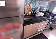 come see amberzinha's new apartment debut with rough home fuck