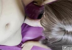 Thai schoolgirl in uniform moans wildly as she's creampied deep hiding her shy face