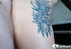 Filthy step sis desperately craves rough kitchen cock pounding begging for more