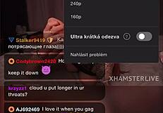 mc olivia gags deep then takes brutal anal fisting 😩💦