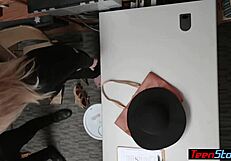 Busty milf stepmom and teen stepdaughter fucked hard by burglar big cocks thieves