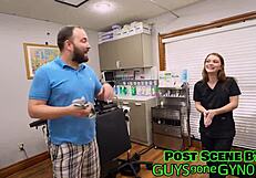 naughty nurses mira and aria worship patient's toes in clinic