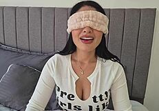 Colombian influencer throbs horny sucking my thick cock deep