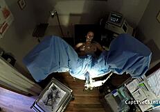 Redhead Donna Leigh Screams in Latex Prison Handcuffs Humiliation