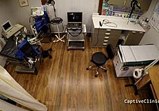 Redhead Donna Leigh Screams in Latex Prison Handcuffs Humiliation