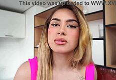 whoa, 20yo brazilian fitness babe gabily castro takes two bbc in her perfect ass dap no pussy