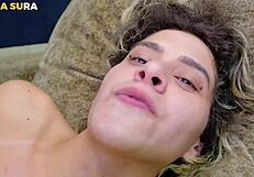 Frotinha Caught Jerking Off as Dutra Begs for Tight Asshole Pounding