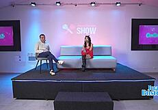 heart pounding as sarataylor takes extreme dp from two monsters