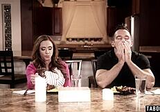 ariella ferrera's huge tits shake from rough pounding