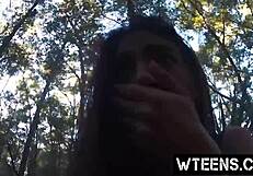 Michelle Martinez Teases with Blowjob Before Garage Ride