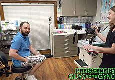 naughty nurses mira and aria worship patient's toes in clinic