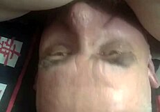 pov 69 with mature couple licking pussy and sucking cock