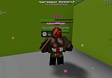monster black cocks pounding nonstop in roblox combat girls fuck fest continuation!!