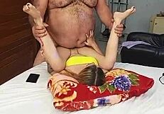 novinha back from party super horny to fuck the velho