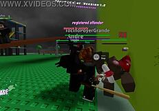 monster black cocks pounding nonstop in roblox combat girls fuck fest continuation!!