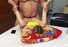 novinha back from party super horny to fuck the velho