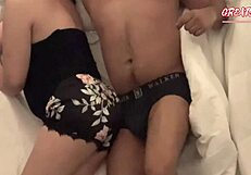 hey stepdad, fuck me while wife's behind?? scared dad pounds daughter hard