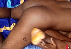 Real hot missionary orgasm with roommate tight wet pussy monster cock