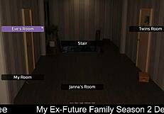 i played my ex-future family season 2 demo with hot milf lesbians