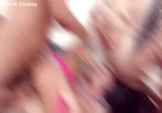 Veronica Leal hammered by monster 5on1 balls deep anal DAP deepthroat rough taps big gapes buttrose cum swallow