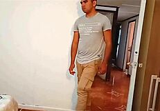 i catch my big ass indian stepmom relaxing... now HANDCUFFED and FUCKED hard in her wet pussy?