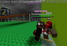 monster black cocks pounding nonstop in roblox combat girls fuck fest continuation!!