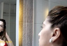 Photoshoot turns into roleplay blowjob fisting anal creampie and vaginal pounding session!