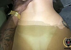 late night with rome major filling lena alexis' big pussy?