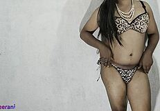 hey indian shemale, love that animal print crossdressing in part 1