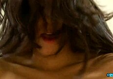 Gia Steel's Latina Pussy Kissed Licked Fucked Deep Cowgirl Cum in Mouth