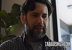 hey dude pervy stud pounds cheating girlfriend's stepsister doggystyle cowgirl