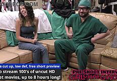 Aria Nicole's Enema from Perv Doctor Tampa
