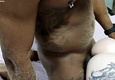 Blonde Milf Home from Party Craves Big Black Cock Fuck