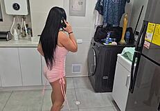 Beautiful Colombian Swallows Plumber's Load - Dilan Clavijo