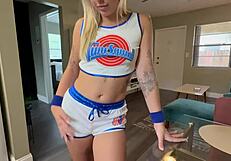 Naughty Stepdaughter Lola Cheeks Caught Post-Halloween Gets Danny Dirt Pounded