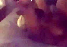 Masked Neesypleasures spreads wide with bar from her store!