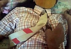 Step sister fucks tight pussy after school quickie homemade pov